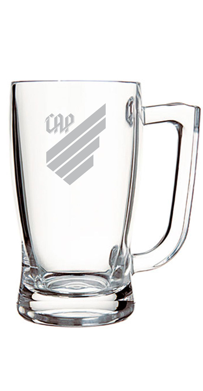 Caneca de vidro personalizada Athletico